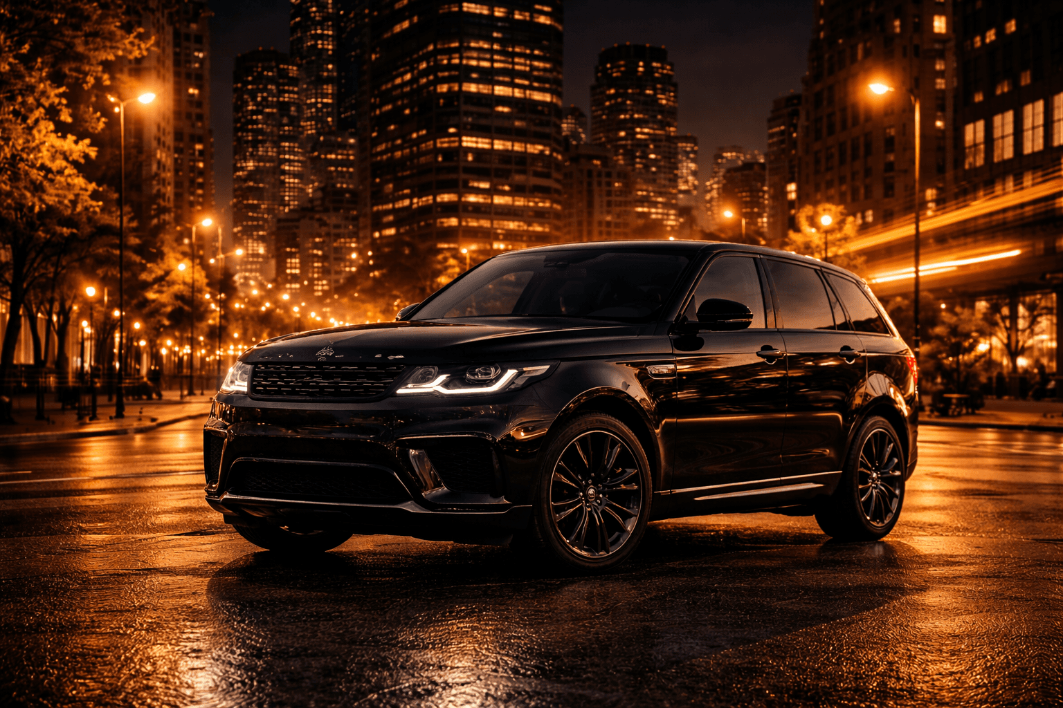 Range Rover Sport chauffeur-driven vehicle in South Africa